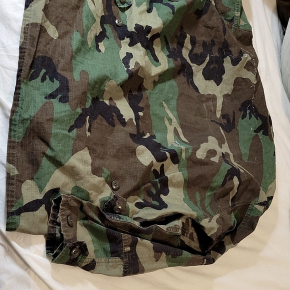 X-Large Green Military Jacket/ Punk Style Coat. Button up closures. Big Pockets. - Picture 12 of 12